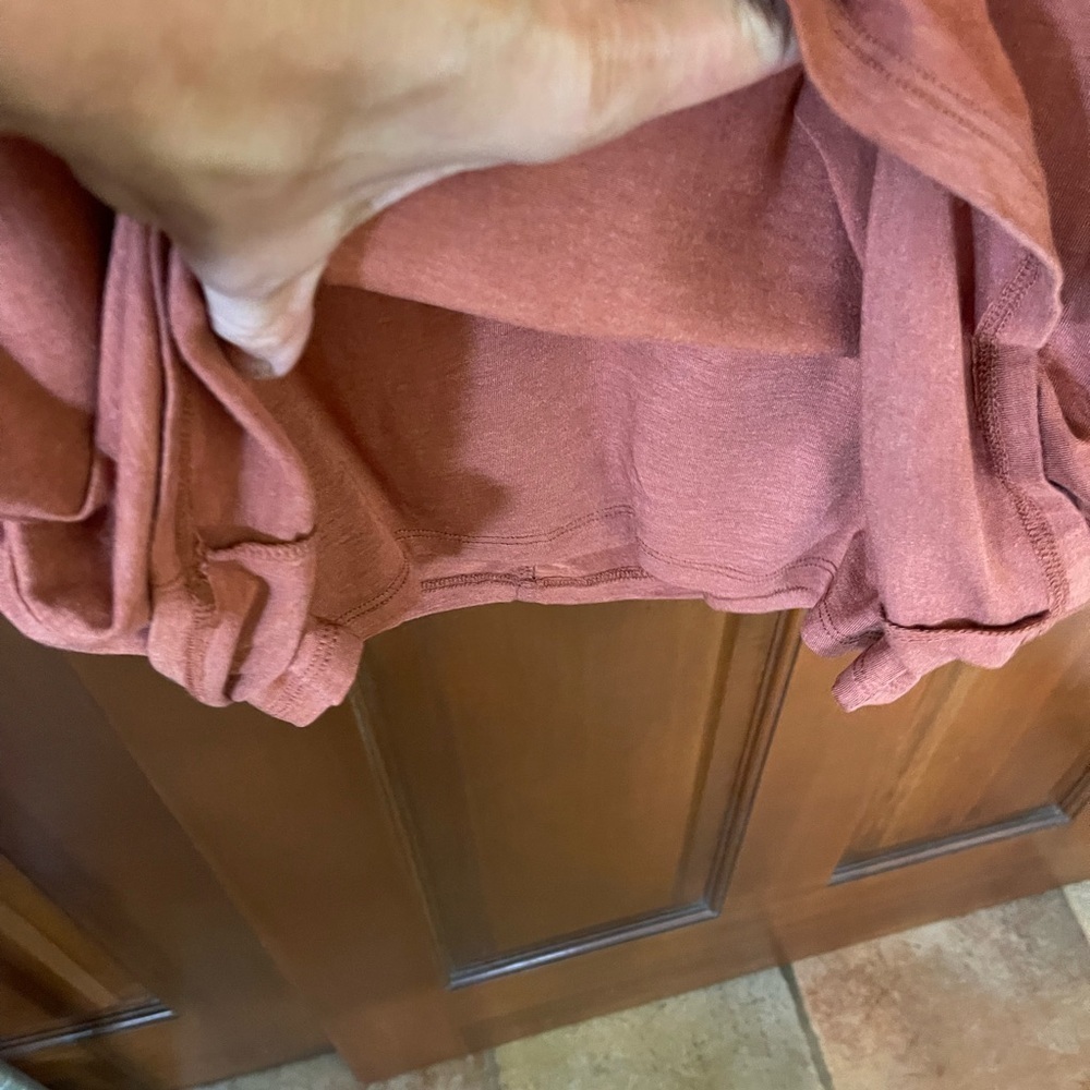 PRANA Foundation Tencel Midi Dress
in Liqueur Heather Burnt Orange M - Picture 6 of 6